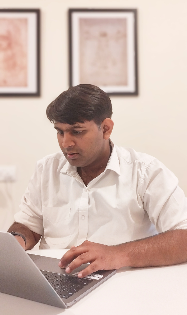 Harshad Satra, web developer in Mumbai